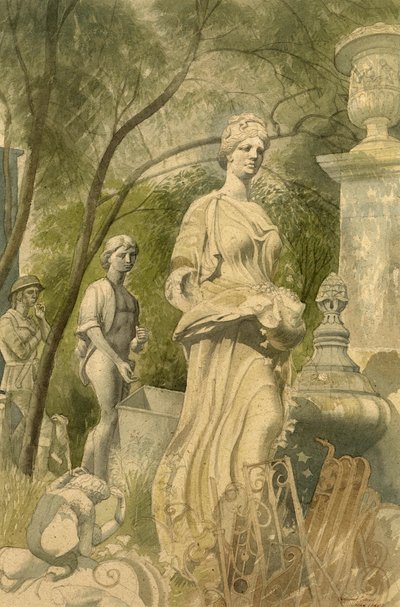 Garden Statues by Osmund Caine